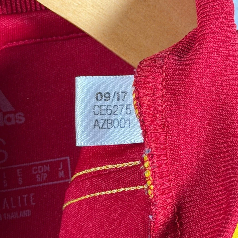 Adidas‎ Real Salt Lake MLS Soccer Jersey Mens Small Red Climalite CE6275 2017